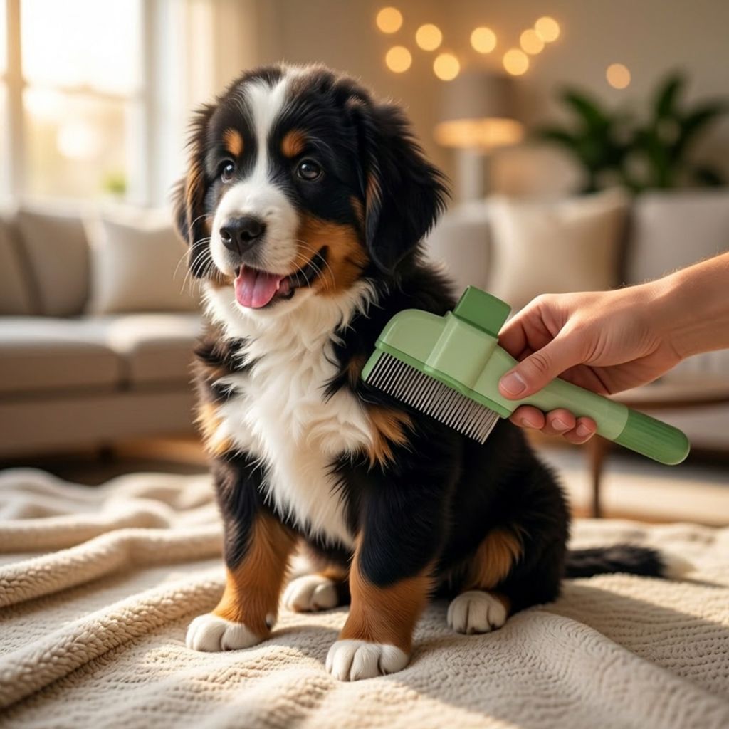 Peigne professionnel pour animaux de compagnie avec bouton d'éjection